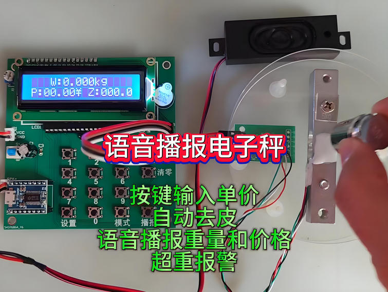 語音電子秤方案開發